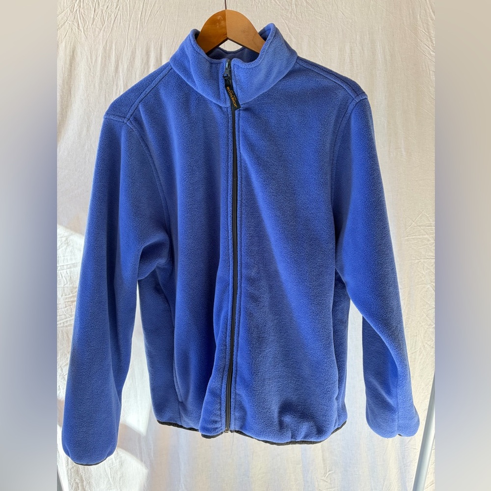 Woolrich Women’s Beautiful Blue Full-Zip Fleece Jacket